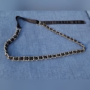 Heavy Nylon and Silver Belt